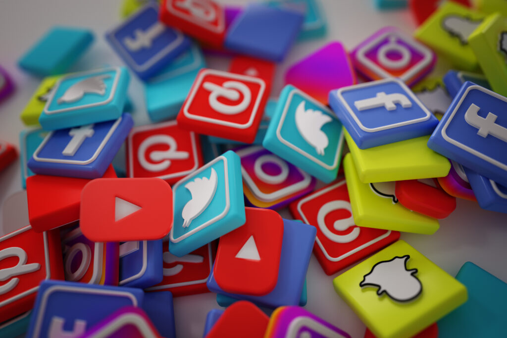 social media platforms logo