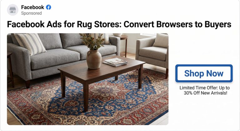 Facebook Ads for Rug Stores: Convert Browsers to Buyers