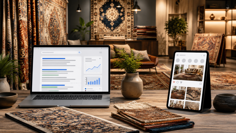 Choosing Between Google Ads and Meta Ads for Rug Businesses