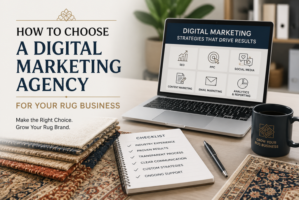 How to Choose a Digital Marketing Agency for Your Rug Business 1 How to Choose a Digital Marketing Agency for Your Rug Business
