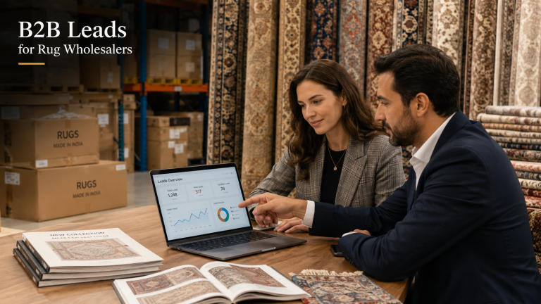 How Rug Wholesalers & Importers Can Generate B2B Leads Online
