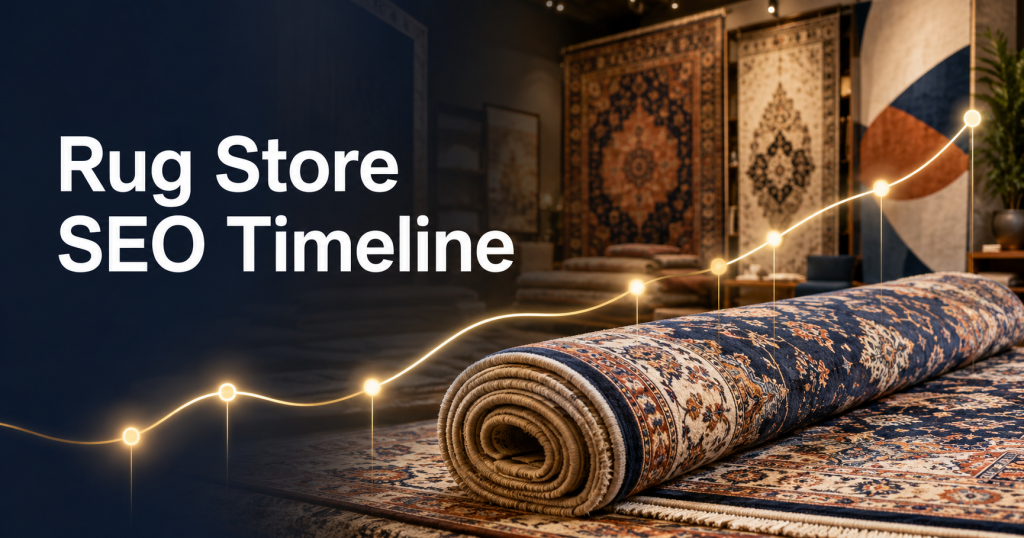 How Long Does SEO Take for a Rug Store? 1 Rug Store SEO Timeline