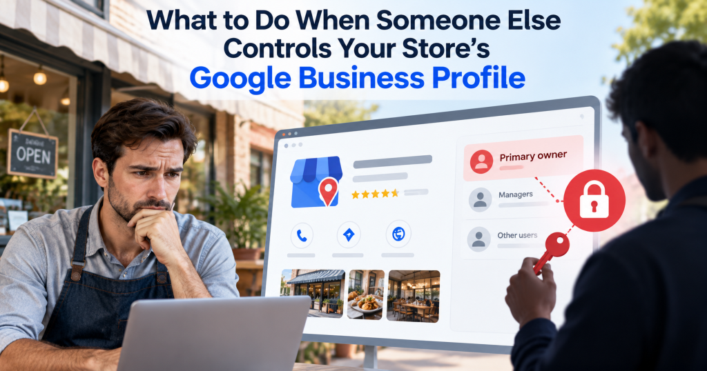 What to Do When Someone Else Controls Your Store’s Google Business Profile 1 What to Do When Someone Else Controls Your Store’s Google Business Profile