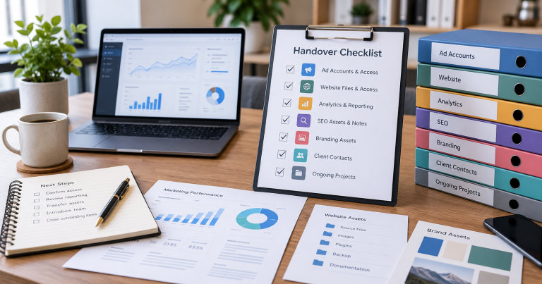 Home 14 What Should a Marketing Agency Handover Checklist Include?