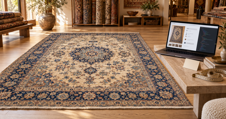 What Product Schema Should a One-of-a-Kind Rug Listing Include?